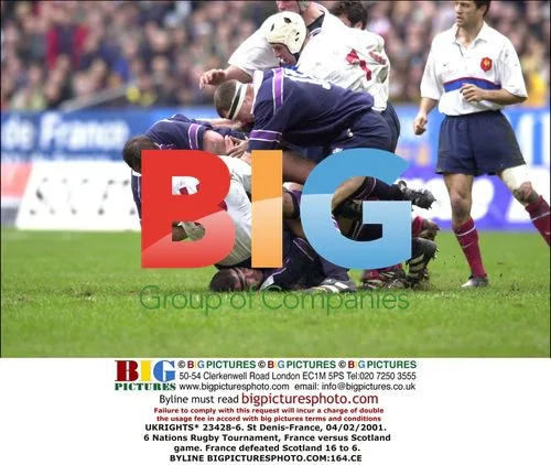 France defeats Scotland 16-6 in 6 Nations Rugby