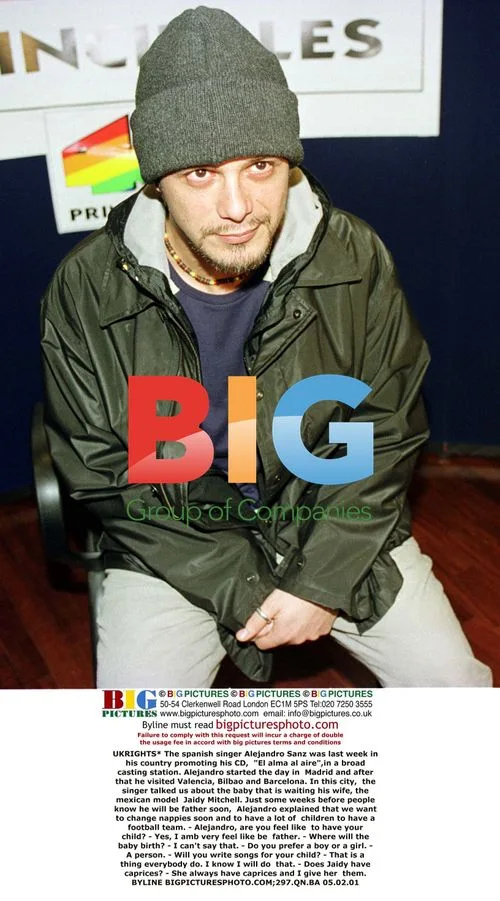 Alejandro Sanz Promotes New CD