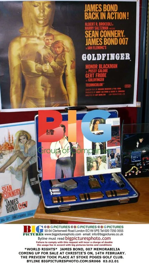 JAMES BOND, 007 Memorabilia at Christie's Auction