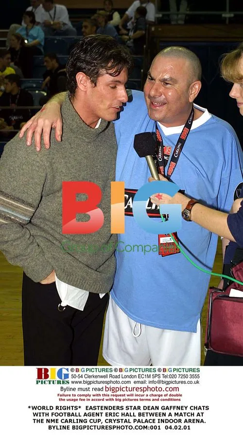 Dean Gaffney and Eric Hall at NME Carling Cup
