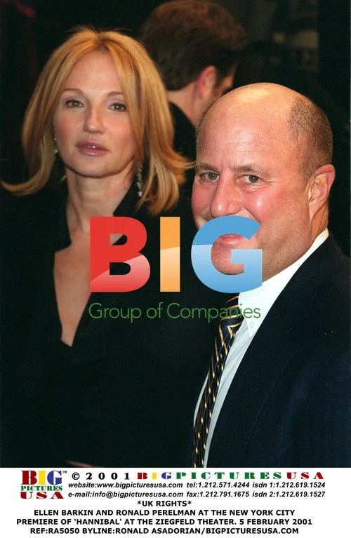 Ellen Barkin and Ronald Perelman at 'Hannibal' Premiere