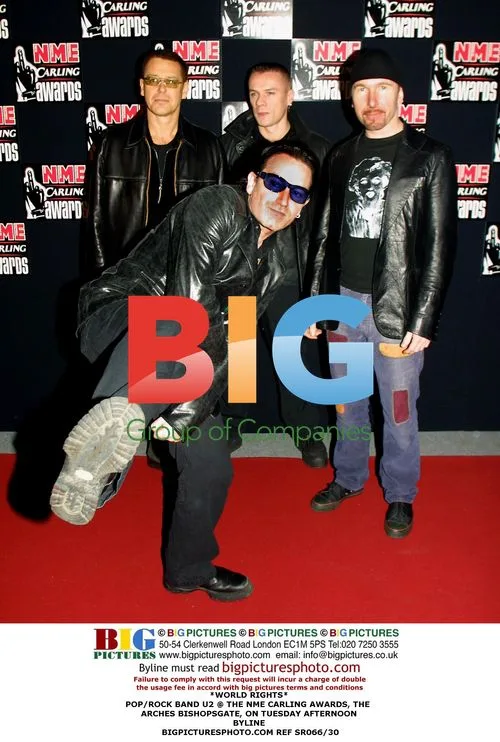 U2 at NME Carling Awards