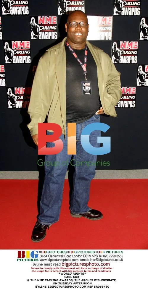 Carl Cox at NME Carling Awards