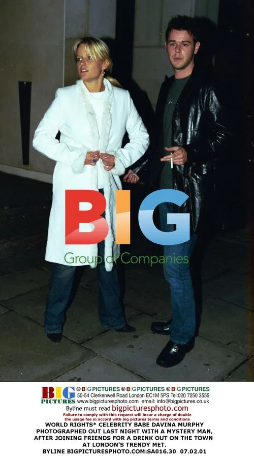 Davina Murphy spotted with mystery man