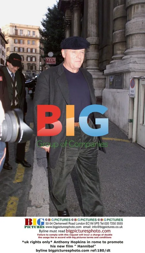 Anthony Hopkins promotes 'Hannibal' in Rome