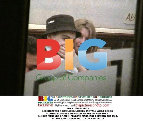 Leo DiCaprio and Giselle Bundchen in Italy