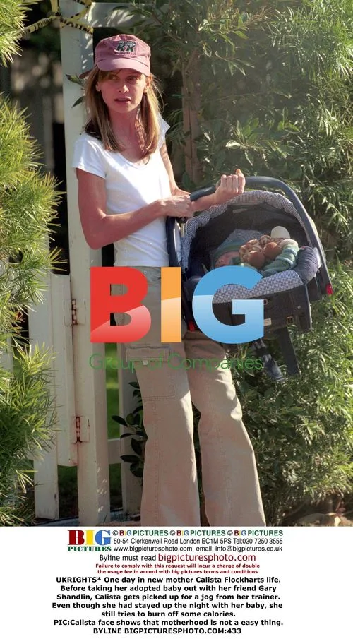 Calista Flockhart Gets Post-Baby Workout
