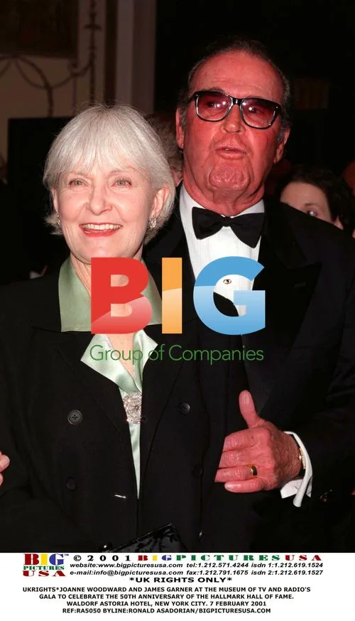 Joanne Woodward and James Garner at TV Gala