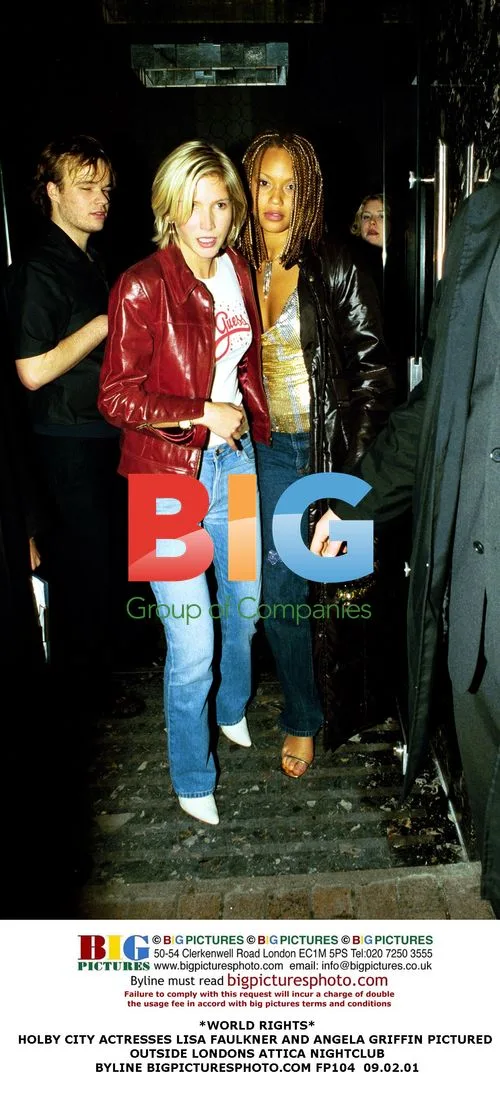 HOLBY CITY Actresses Lisa Faulkner and Angela Griffin