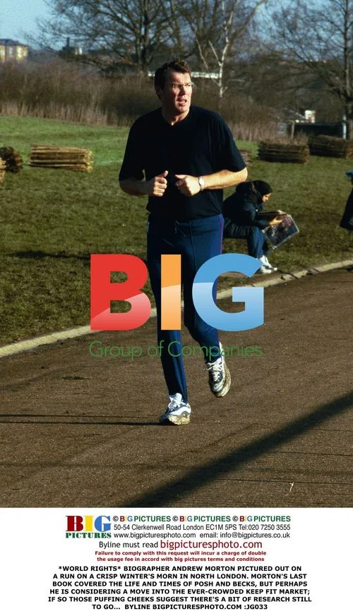 Andrew Morton Jogging in North London