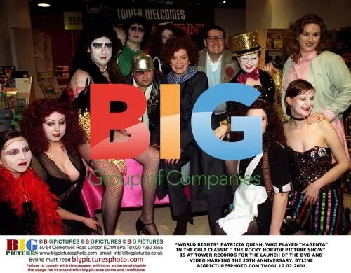 Patricia Quinn at Tower Records for Rocky Horror DVD