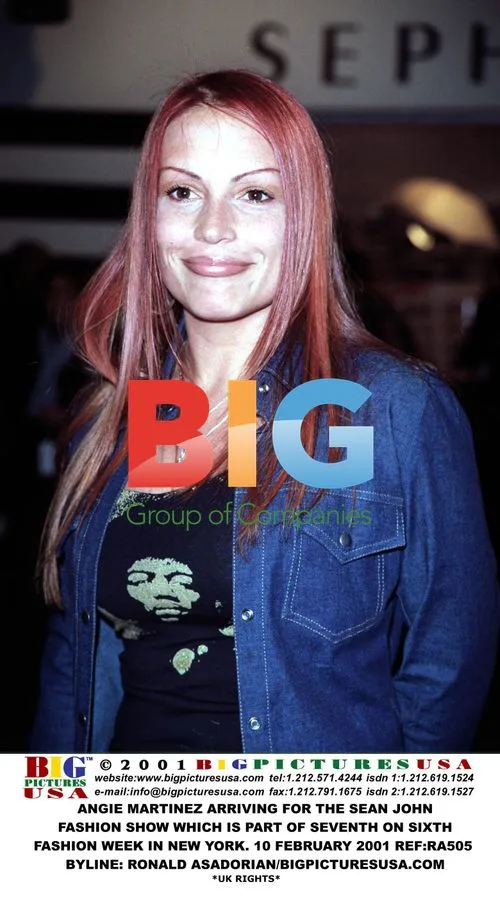 Angie Martinez at Sean John Fashion Show