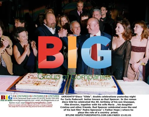 Bud Spencer Celebrates 40th Birthday of Son