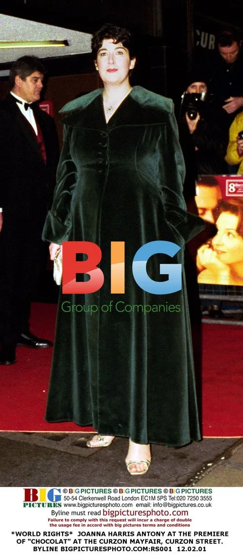Joanna Harris Antony at "Chocolat" Premiere
