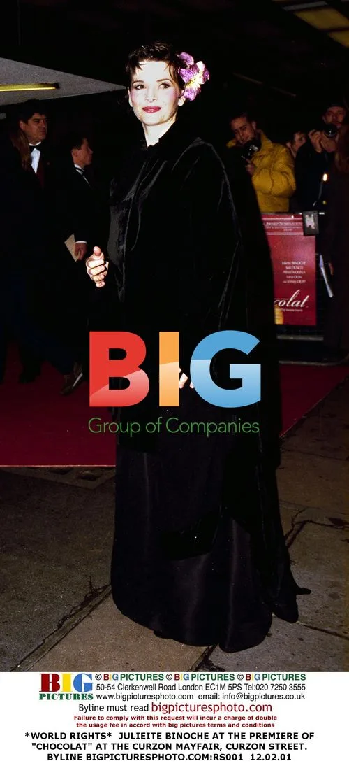 Juliette Binoche at Chocolat Premiere