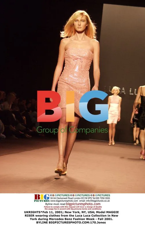 Maggie Riser during Mercedes Benz Fashion Week