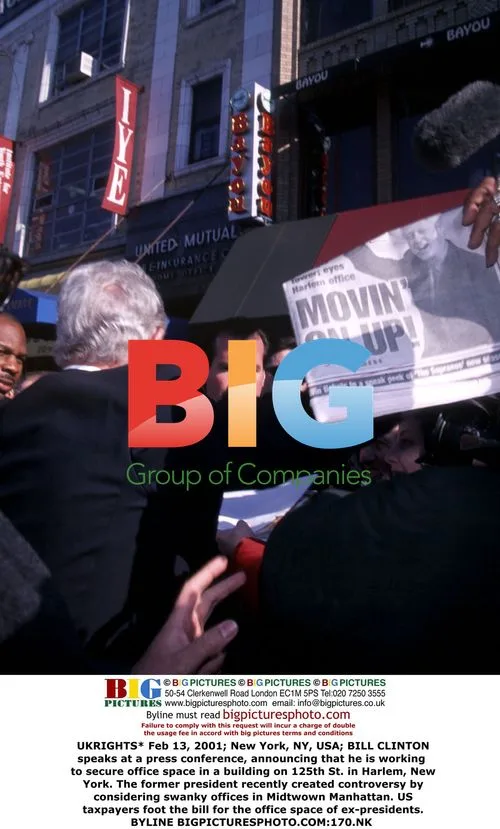 Bill Clinton Announces Harlem Office