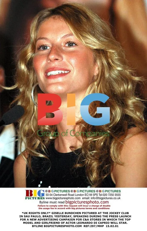 Gisele Bundchen at C&A Stores Press Launch