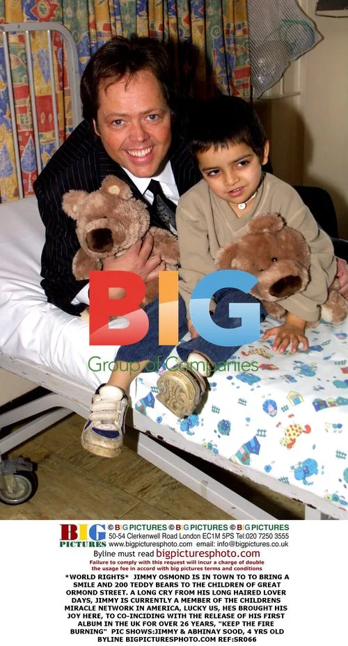 Jimmy Osmond Brings Smiles and Teddy Bears