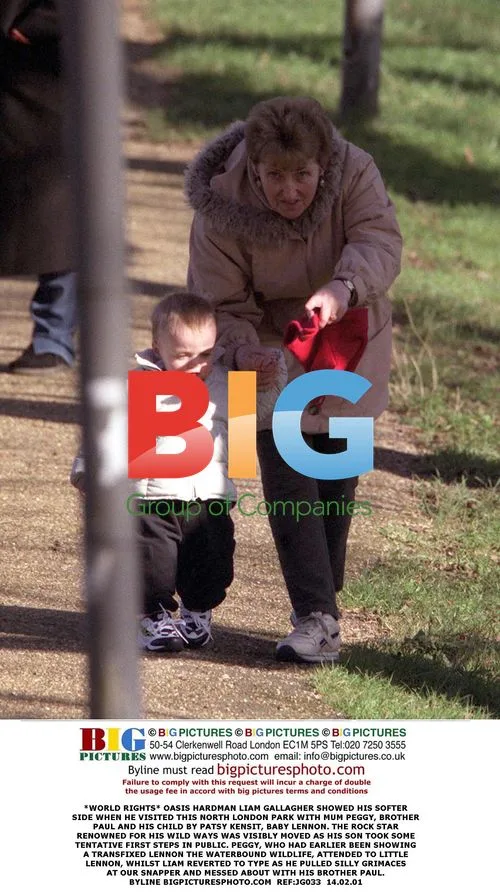Liam Gallagher shows softer side with family