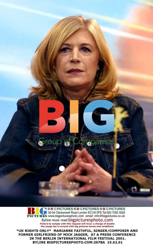 Marianne Faithful at Berlin Film Festival 2001