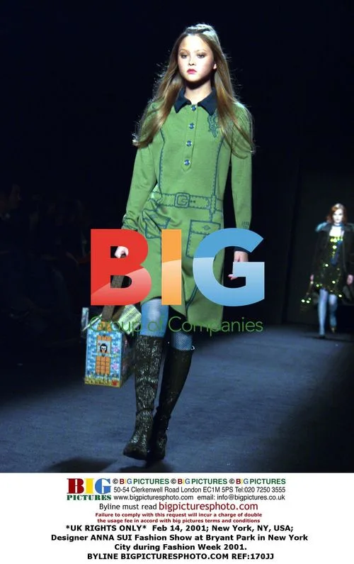 Anna Sui Fashion Show at Bryant Park