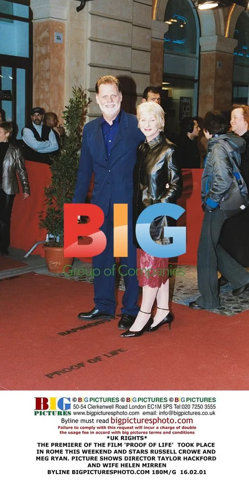 Proof of Life Premiere in Rome