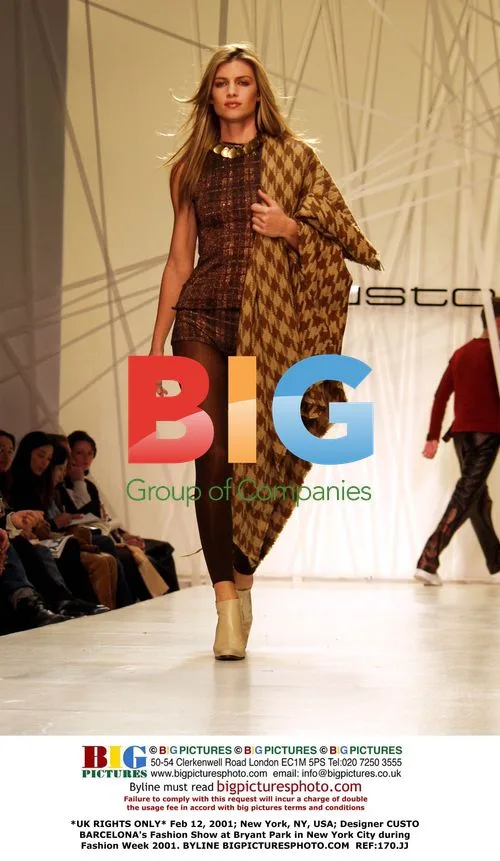 CUSTO BARCELONA Fashion Show at NYFW 2001