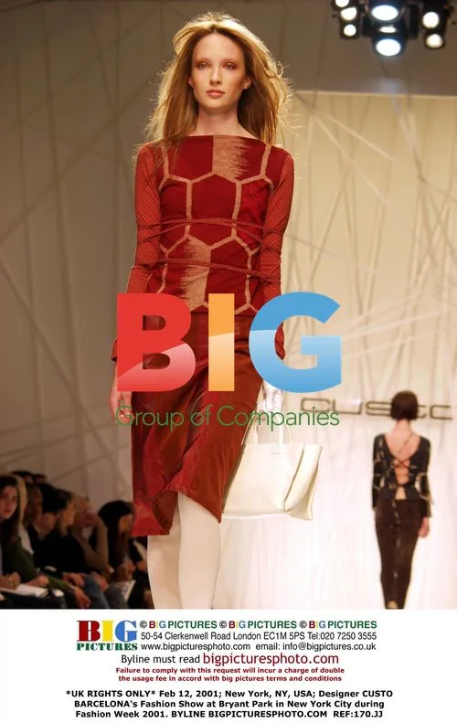 Custo Barcelona Fashion Show at NY Fashion Week 2001