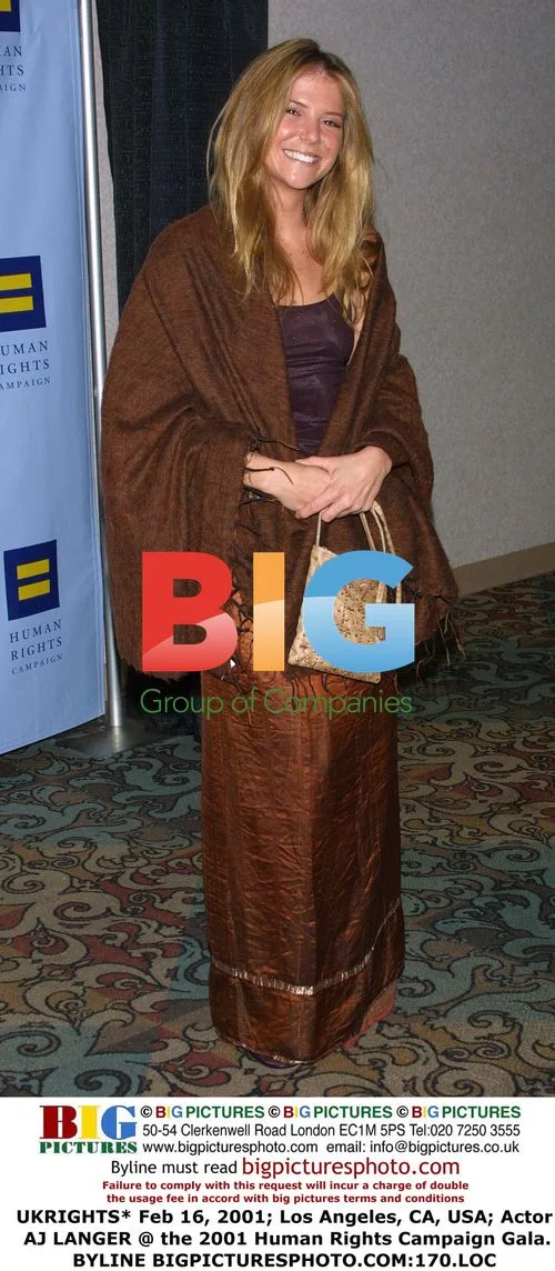 AJ LANGER at 2001 Human Rights Campaign Gala