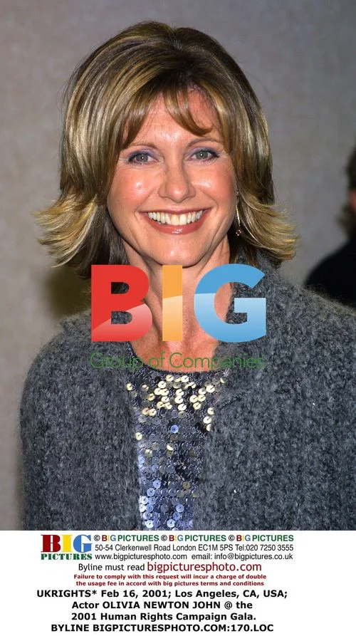 Olivia Newton-John at 2001 Human Rights Campaign Gala