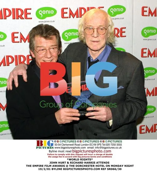 John Hurt & Richard Harris at Empire Film Awards