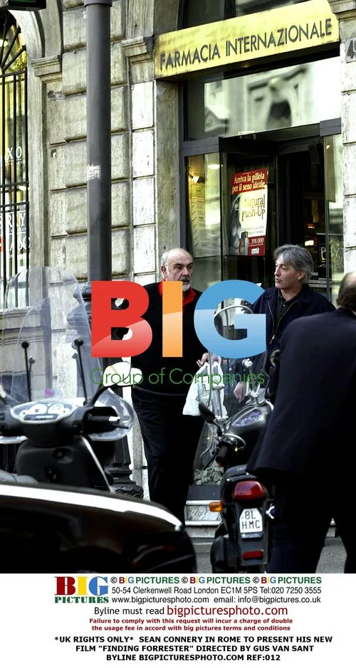 Sean Connery in Rome for "Finding Forrester"