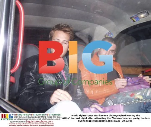Pop Star Kavana Leaving 'Attica' Bar After Party