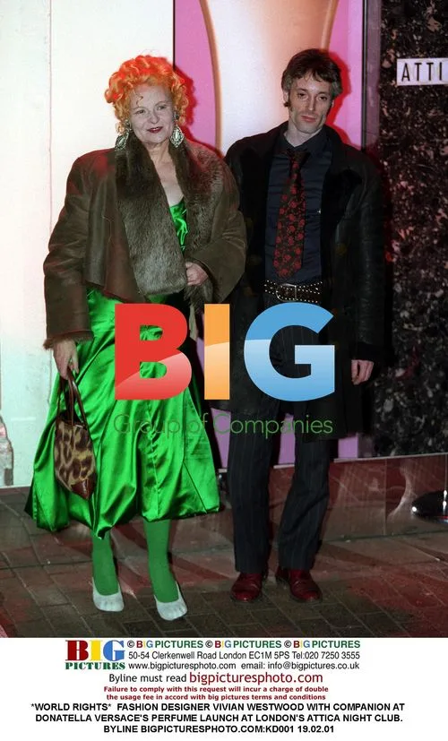 Vivian Westwood at Versace Perfume Launch