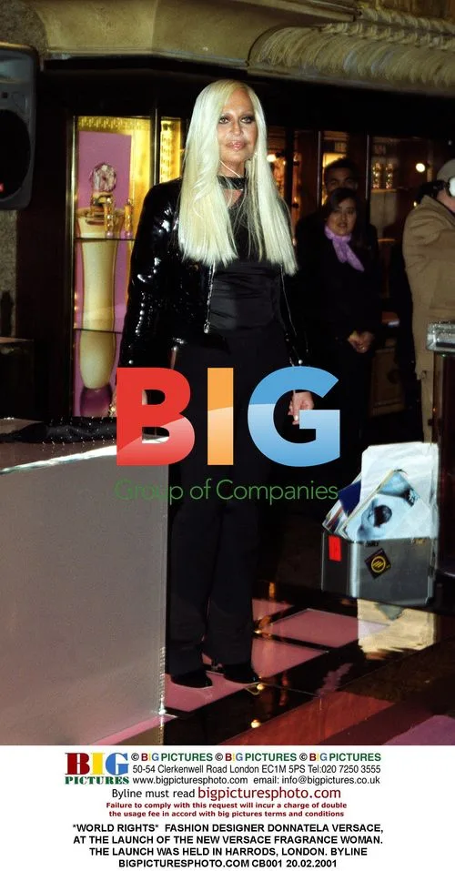 Donnatela Versace at Fragrance Launch in London