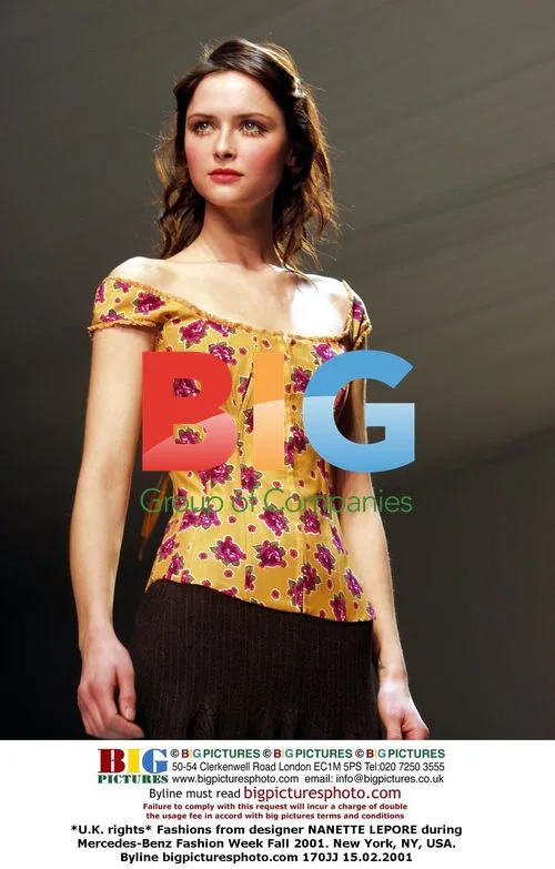 Nanette Lepore Fashion Week Fall 2001