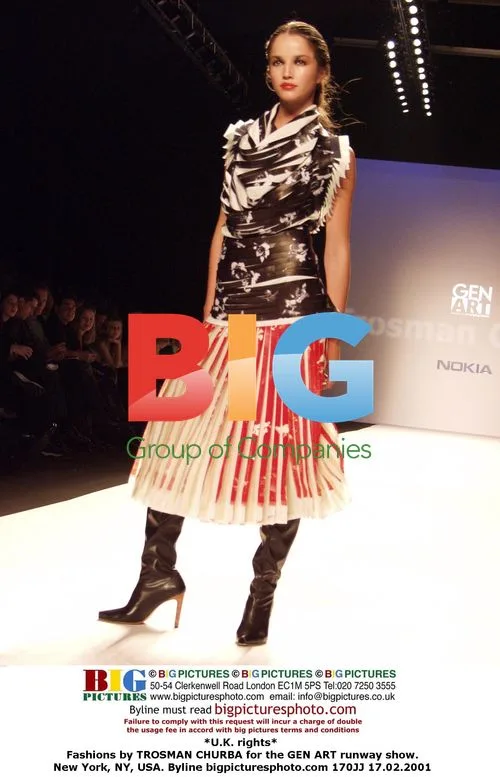 TROSMAN CHURBA fashions at GEN ART show