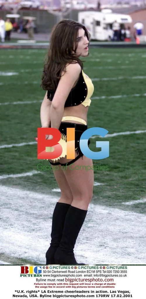 LA Extreme Cheerleaders in Action