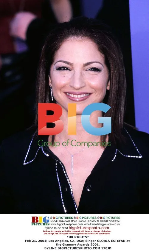 Gloria Estefan at the Grammy Awards 2001