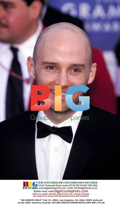 MOBY at 2001 Grammy Awards