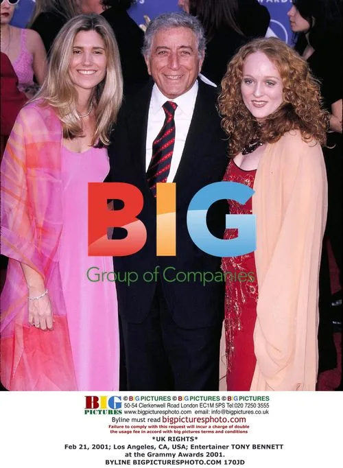 Tony Bennett at Grammy Awards 2001