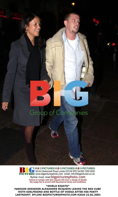 Alexander McQueen Leaves Party with Girlfriend