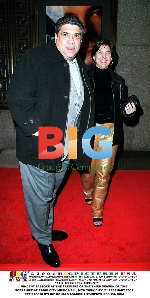 Vincent Pastore attends 'The Sopranos' premiere
