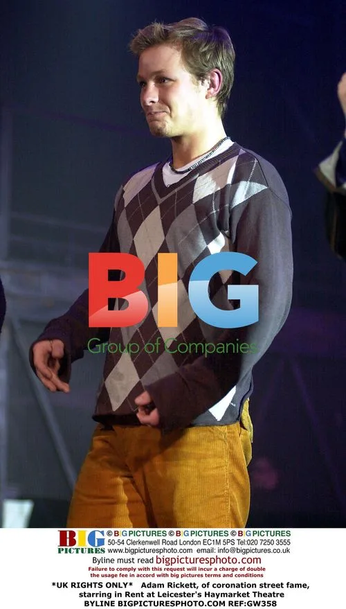 Adam Rickett in Rent at Haymarket Theatre