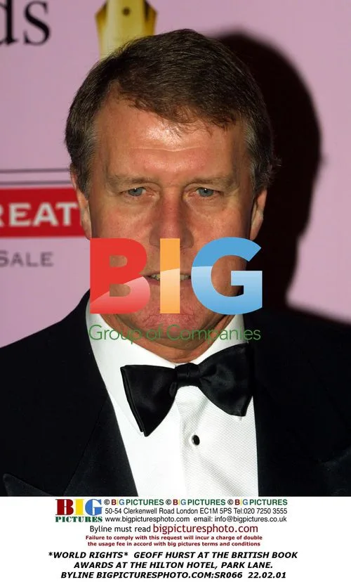 Geoff Hurst at British Book Awards
