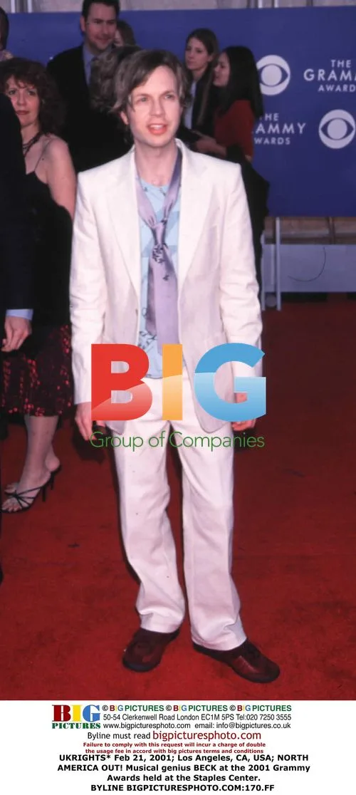 Beck at 2001 Grammy Awards in LA