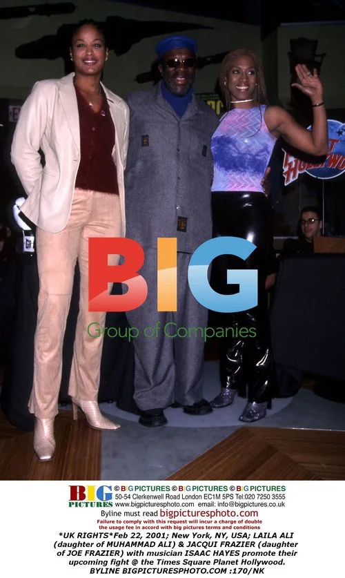Laila Ali and Jacqui Frazier Promote Upcoming Fight