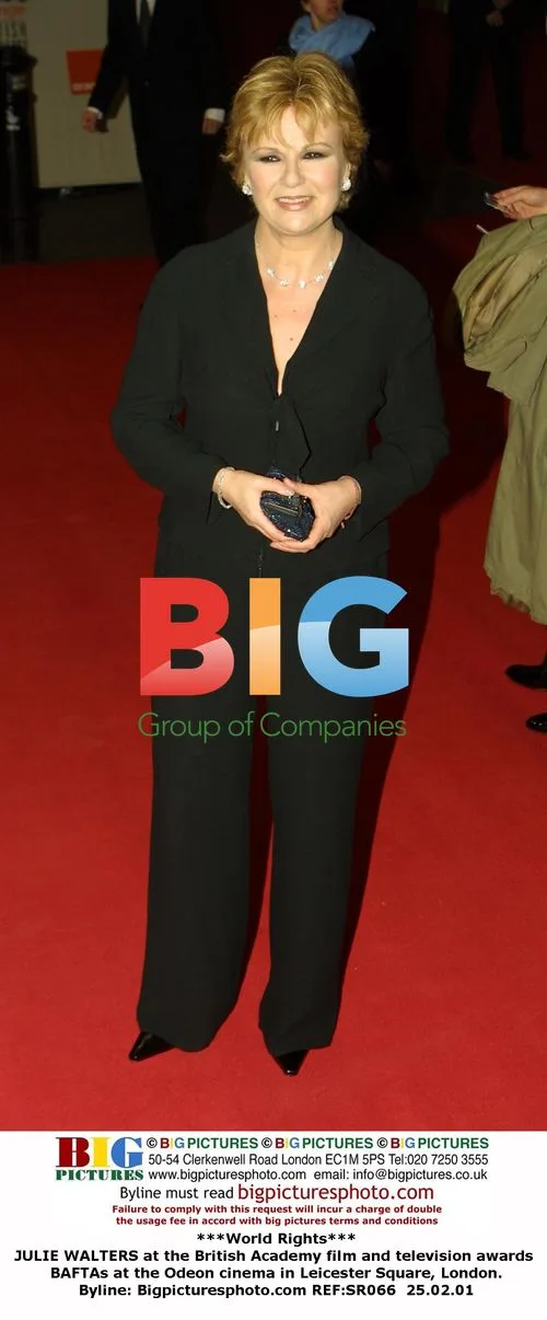 JULIE WALTERS at BAFTA awards in London