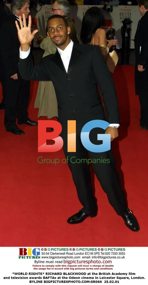 RICHARD BLACKWOOD at 2001 BAFTA Awards